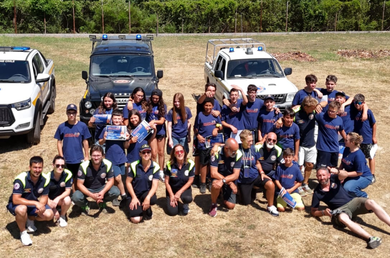 “Anch’io sono la Protezione Civile”, a Collalto Sabino 20 ragazzi in prima linea per la 16ª edizione del campo scuola