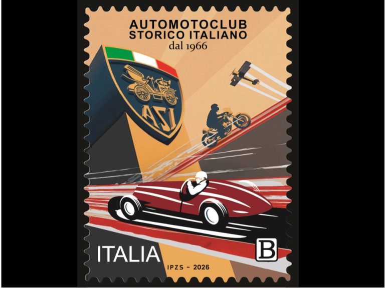 Emesso francobollo dedicato all’Automotoclub Storico Italiano