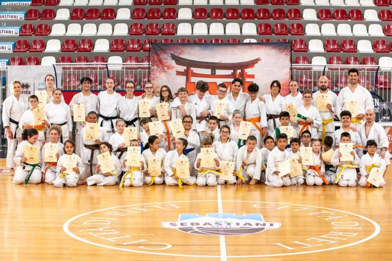 Kaizen Karate-Do Rieti, esami di cintura al PalaSojourner