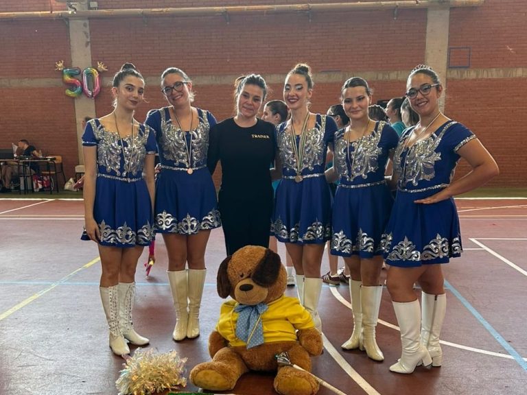 Sei podi per le reatine “Las Estrellas Majorettes” alla 2° Spring Cup