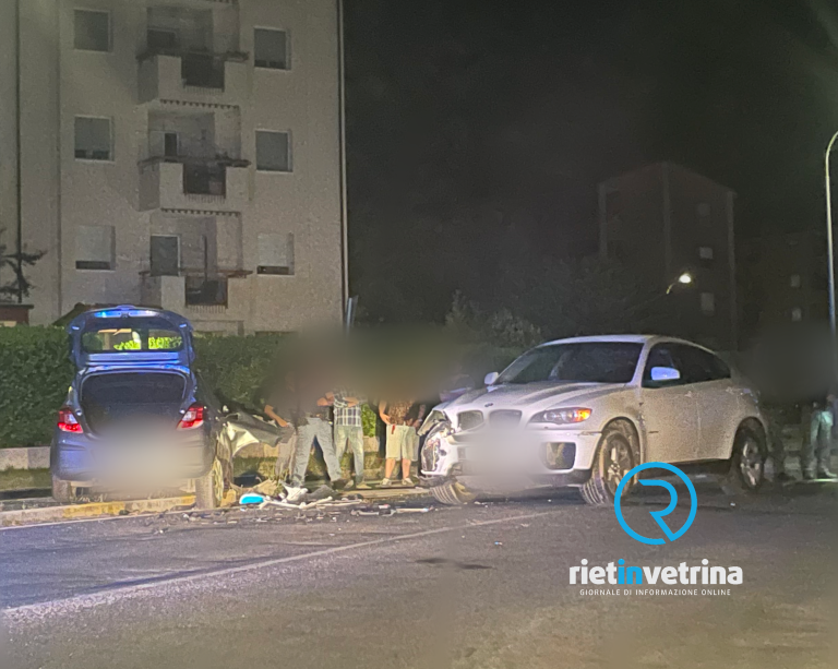 Nella notte frontale in via Angelo Maria Ricci