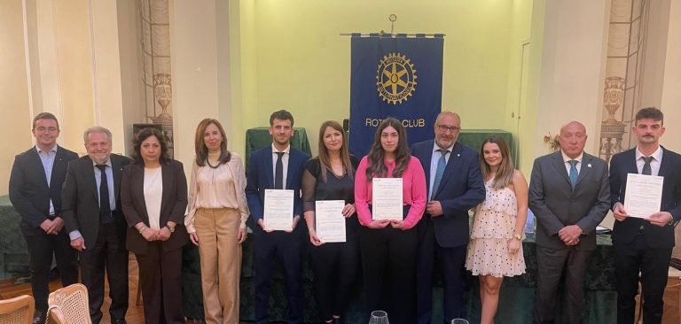 Rotary Club Rieti premia le migliori tesi di laurea sul territorio reatino