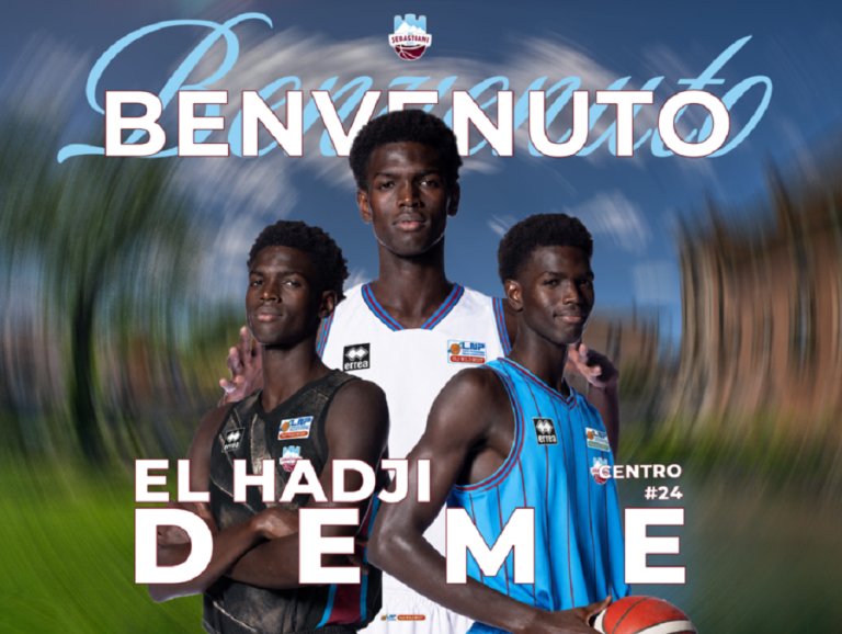 Sebastiani Rieti, ecco El Hadji Deme, il centro vestirà la canotta #24