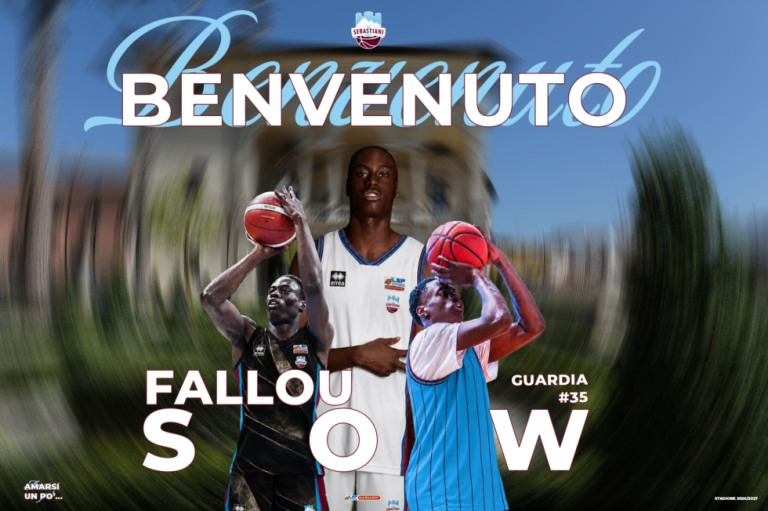 La Sebastiani firma uno dei migliori prospetti italiani, Fallou Sow. Avrà la #35