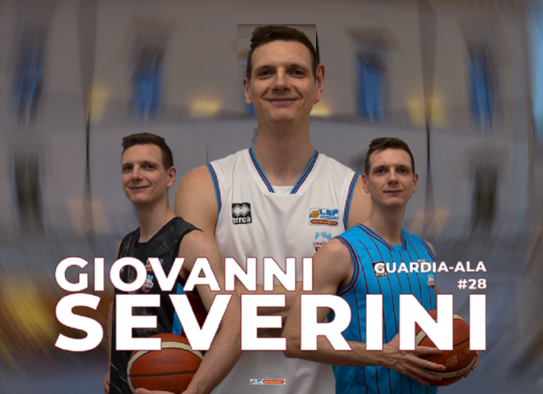 Giovanni Severini è un nuovo giocatore della Sebastiani Rieti: avrà la #28