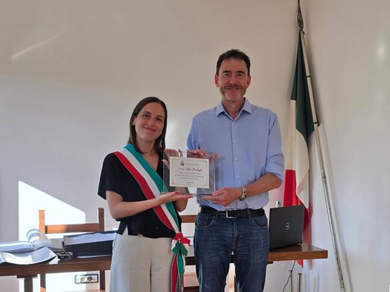 L’archeologo prof. Aldo Borlenghi nuovo cittadino onorario di Montenero Sabino