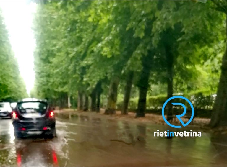 Viale Maraini nuovamente allagato
