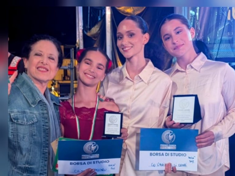 Al “Premio Danza Città di L’Aquila” CygniArades di Rieti ancora sul podio