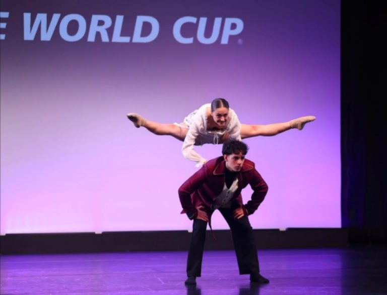 Argento mondiale per la Dance Project alla Dance World Cup di Dublino. Giulio Panfilo e Aurora Pinna sul podio