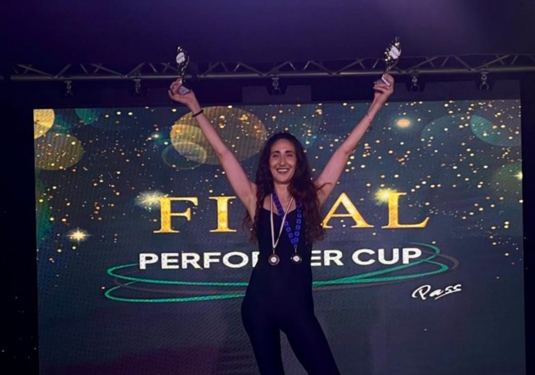 Alessandra D’Ammando medaglia d’oro al Campionato Italiano ed Europeo di Danza Aerea