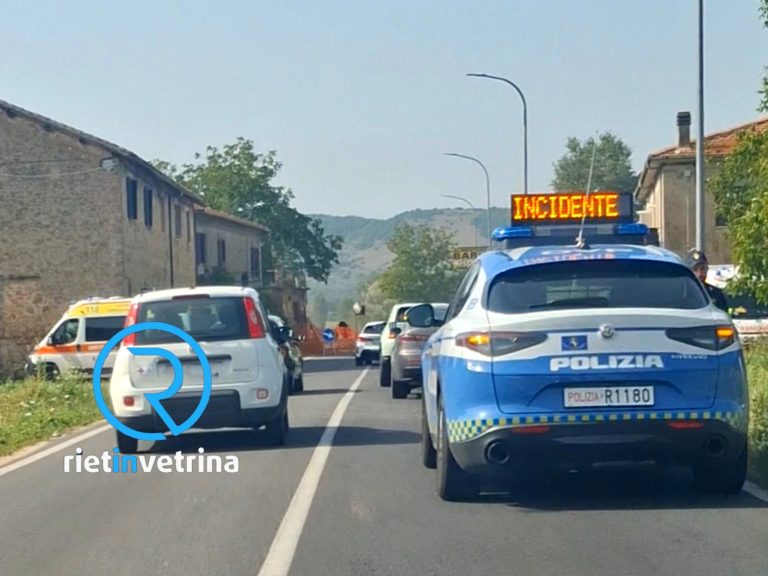 Incidente sulla Ternana: due ambulanze e Forze dell’Ordine sul posto