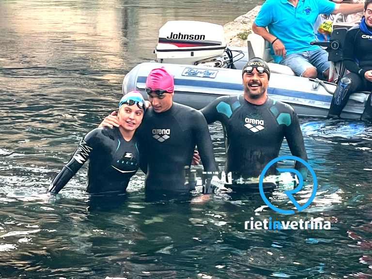 FESTA DEL SOLE – Francesco Persi del Rione Borgo bissa la vittoria dello scorso anno nella gara di nuoto