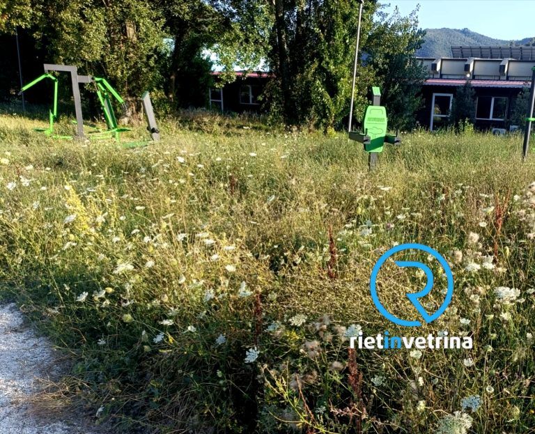 SEI TU IL REPORTER di Rietinvetrina – “Il Parco di Campoloniano inaugurato con Abodi è impraticabile. Erba alta oltre un metro da mesi”