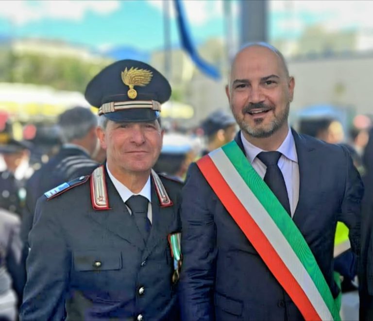 Castelnuovo di Farfa saluta il Luogotenente Mazzagrilli: per lui celebrazione in consiglio comunale