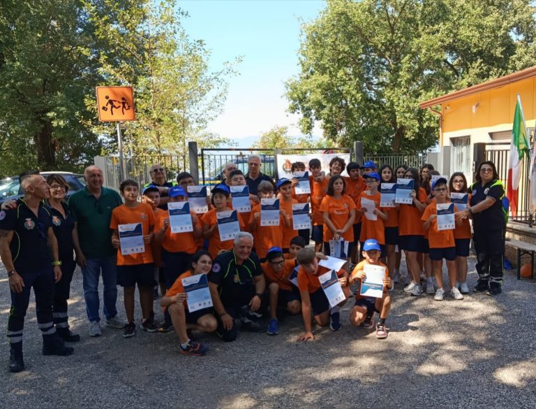 Conclusa a Poggio Bustone la 2ª edizione del campo scuola “Anch’io sono la Protezione Civile”