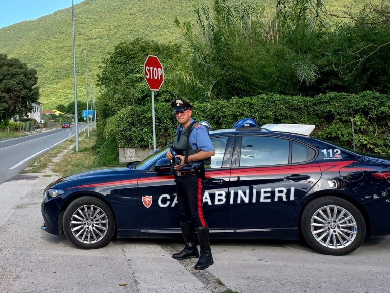 Carabiniere libero dal servizio blocca ladra in azione in un esercizio commerciale di via delle Scienze