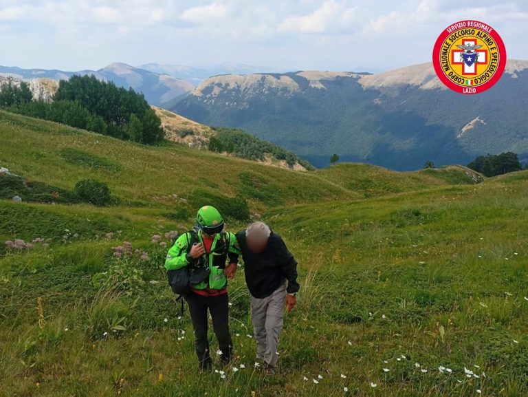 Escursionista colto da malore sul Terminillo soccorso dal CNSAS Lazio