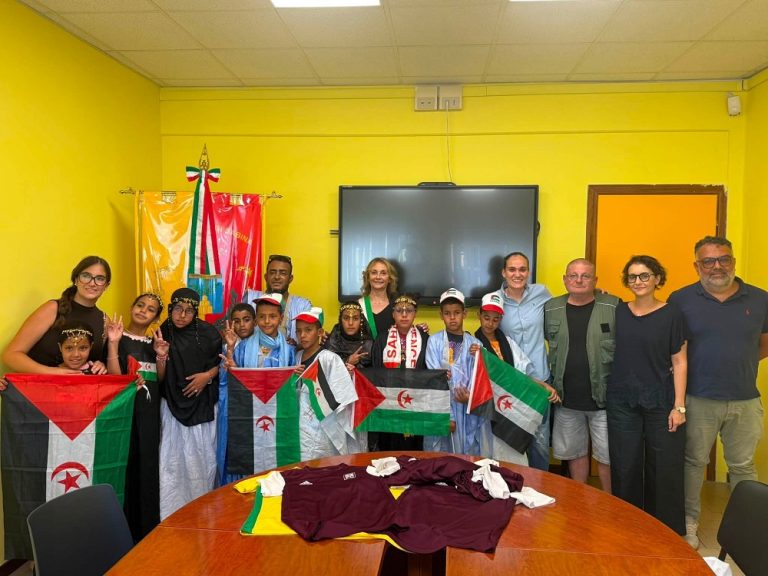 Il Comune di Fara in Sabina ha salutato i piccoli ambasciatori di pace del popolo Saharawi