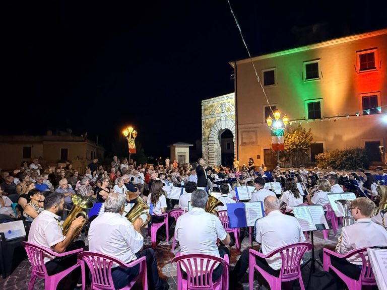 A Frasso Sabino ultimo appuntamento con “Uniti nella Musica”. Le Bande come cuore della Comunità”