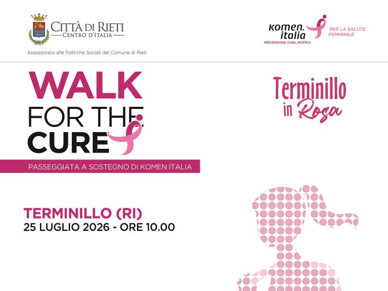 Torna “Terminillo in Rosa” a sostegno di Komen Italia: appuntamento il 25 luglio