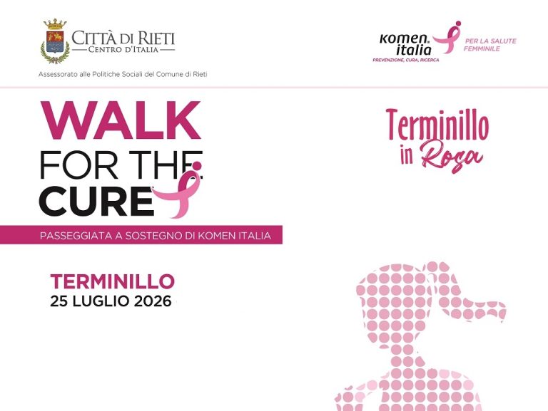 Il 25 luglio torna “Terminillo in Rosa” a sostegno di Komen Italia