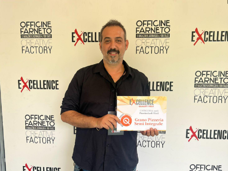 La Pizzeria Grano di Rieti premiata con il riconoscimento “Quality First 2026″di Excellence Magazine