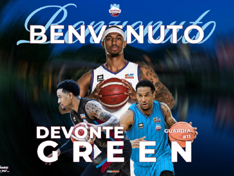 Devonte Green è il primo americano della Sebastiani 2026/2027, avrà la maglia #11. “Entusiasta per questo nuovo percorso”