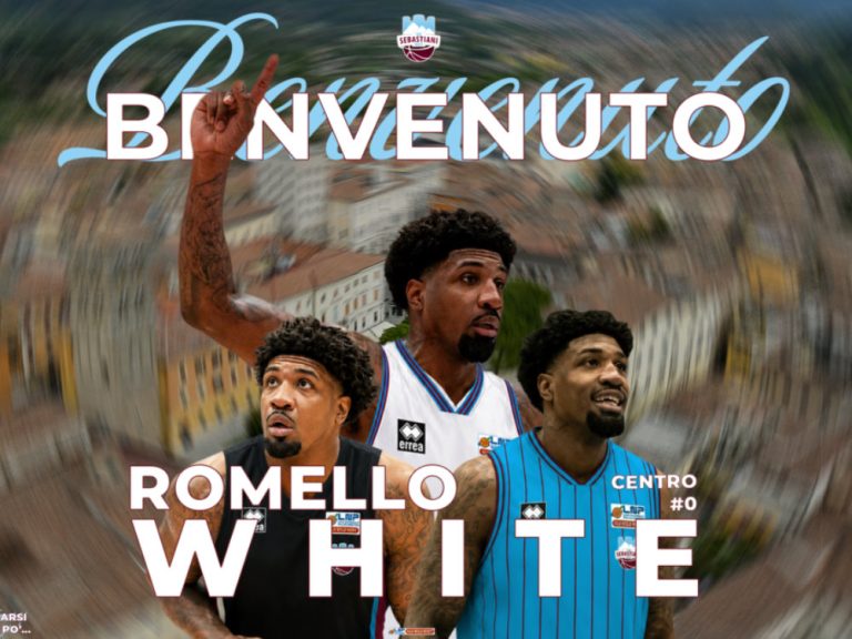 La Sebastiani completa il roster con Romello White. Il centro in campo con la #0