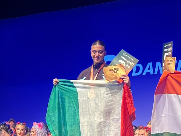 Dance World Cup, Vittoria Bartolomei porta Rieti sul podio nella Street Dance