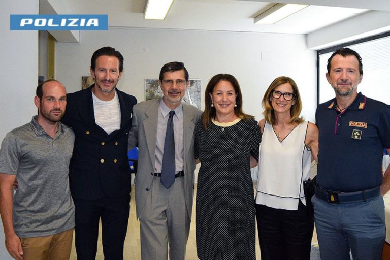 La Questura di Rieti saluta Lucia Dipierro Primo Dirigente Polizia di Stato