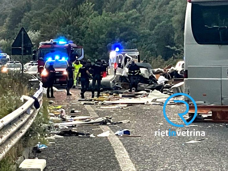 Schianto sulla Rieti – Terni, c’è una settima vittima