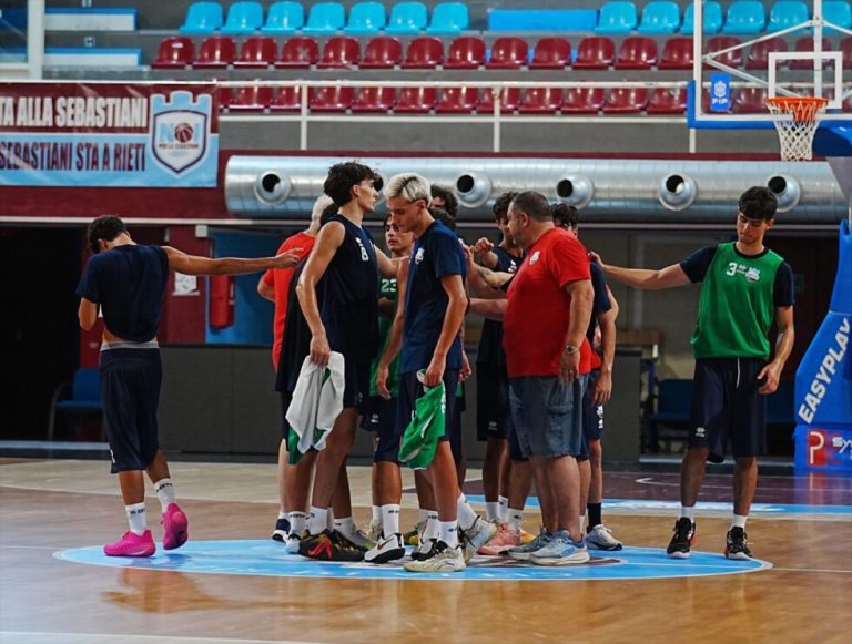 Primo allenamento della Sebastiani U19. Peron: “Spunti interessanti”