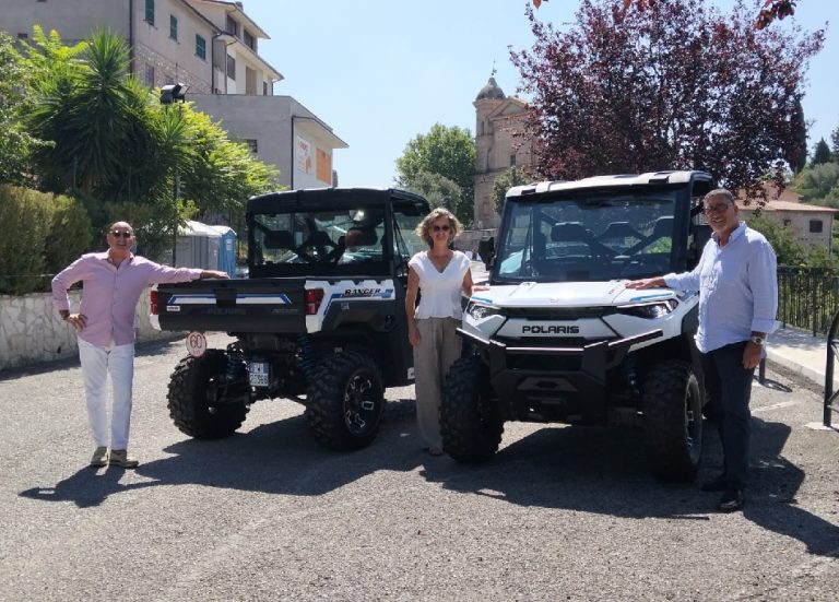 Due nuovi veicoli cargo Ranger 4×4 per i Comuni di Roccantica, Montasola e Casperia