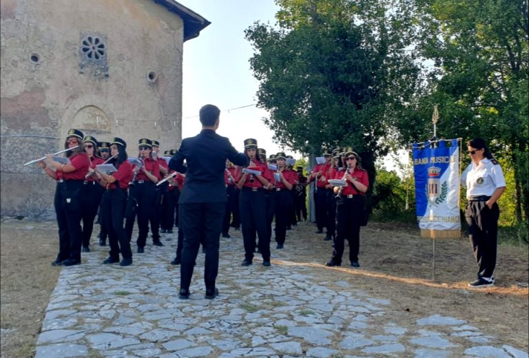 La Banda Musicale di Pescorocchiano rende omaggio al promotore e fondatore Marcello Febi