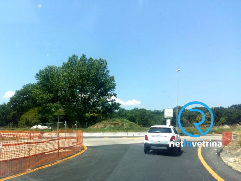 Asfalto rotatoria ospedale de Lellis e Nucleo Industriale: modifiche alla circolazione dal 7 all’11 agosto