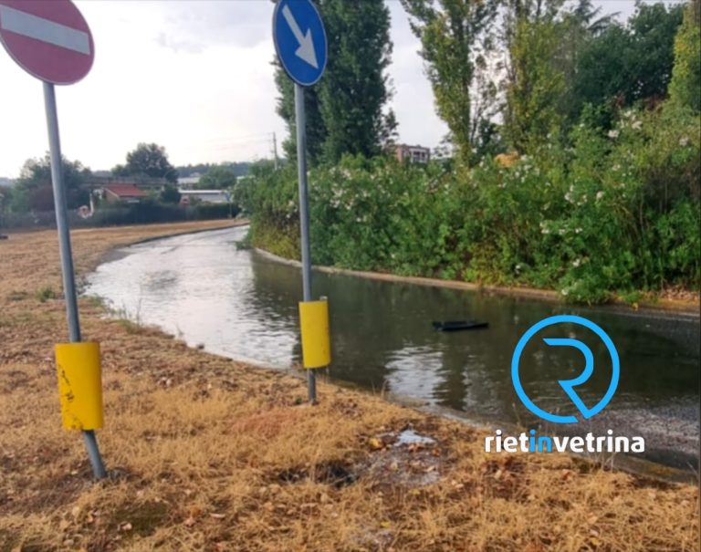 Maltempo, strada allagata e rami caduti in via Maestri del Lavoro
