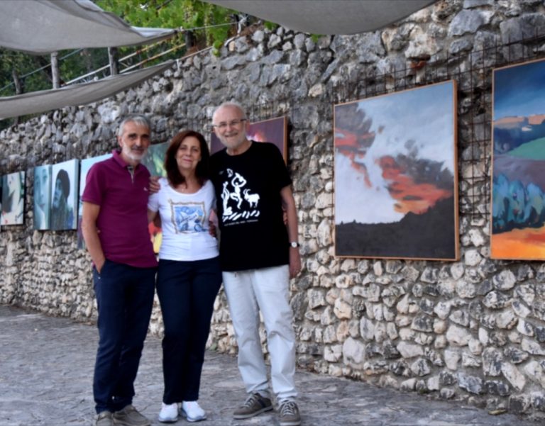 Inaugurata a Colle di Tora la mostra personale del maestro Gianni Turina