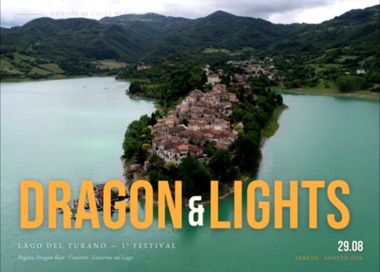Dragon & Lights: sabato 29 agosto sport, musica e lanterne accendono il Lago del Turano