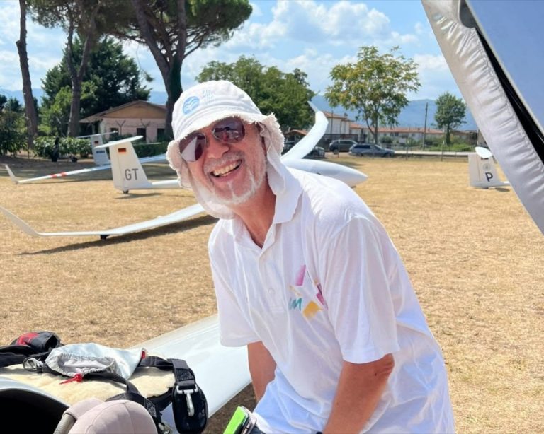 Lo schianto con l’aliante e la tragedia. Addio a Danilo Fachin: il cordoglio dell’Aero Club Rieti