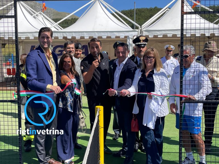 Inaugurati i due nuovi campi da Padel al Campo d’Altura del Terminillo – LE FOTO
