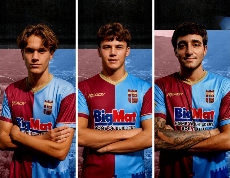 Tre acquisiti per il FC Rieti: arrivano Papandrea, D’Isanto e Pera