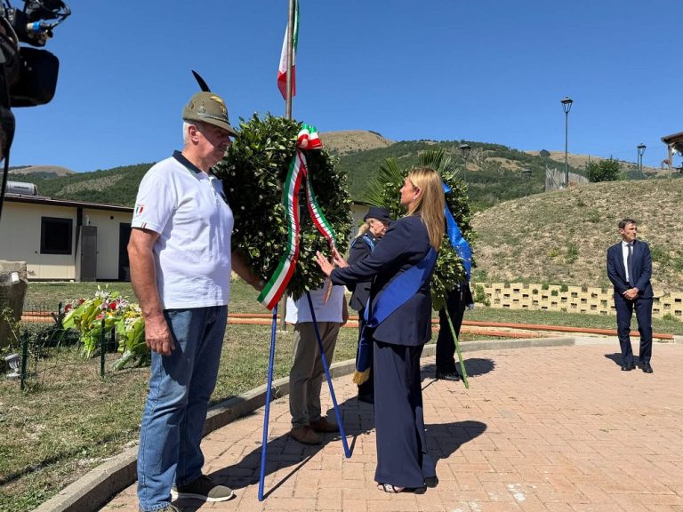 Commemorazione sisma 2016, il presidente Cuneo ad Accumoli: “Di fronte a tanta sofferenza la Provincia di Rieti non si è mai arresa”