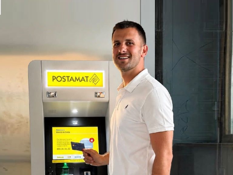 Per la prima volta nella sua storia Ascrea ha un ATM Postamat