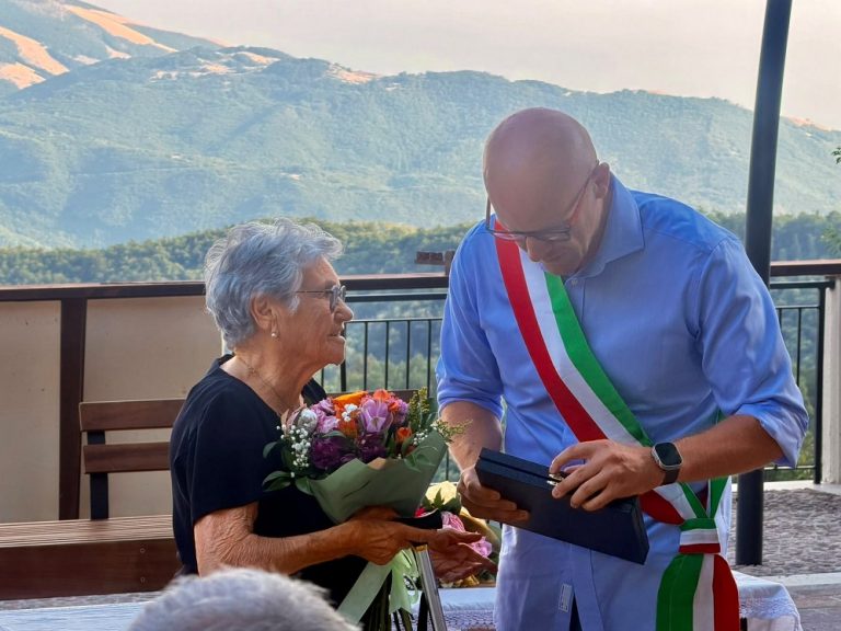 Micigliano festeggia ben tre centenarie: Maria Domenica Celli, Filomena Celli e Rosa Celli