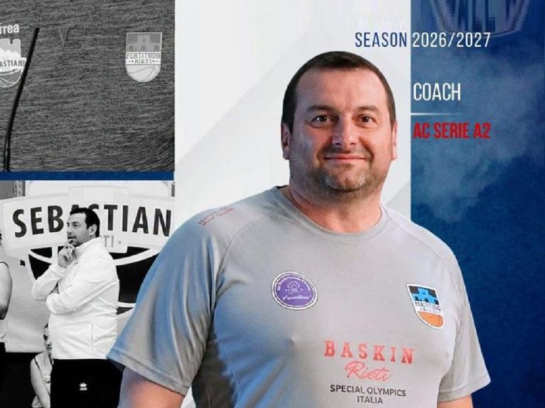 Fabio Peron approda al Basket Frascati: un nuovo riconoscimento per la Fortitudo Rieti