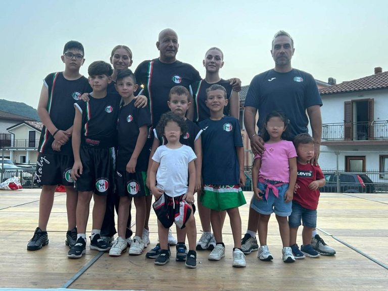 Splendida esibizione del Team D’Angeli al Pescorocchiano Village. presente anche la campionessa Valeria D’Angeli