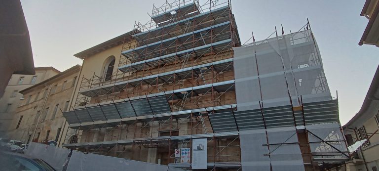 Riaprono le visite alla Chiesa di Sant’Antonio Abate: il Gruppo FAI di Rieti accompagna il pubblico nel cantiere dell’Ospedale Vecchio