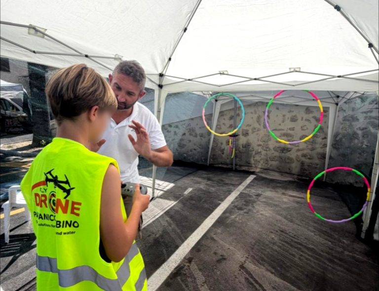 Tecnologia, divertimento e partecipazione al Drone Training Camp Paganico Sabino