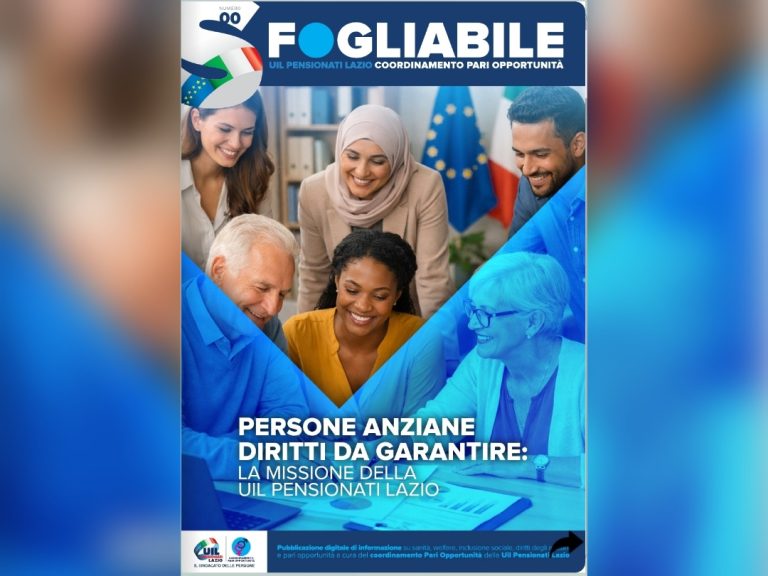 La UIL Pensionati Lazio presenta il periodico online “Lo sfogliabile”