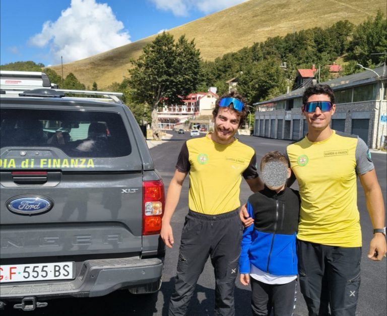 Bambino cade in zona Rifugio Rinaldi, soccorso da CNSAS, Guardia di Finanza e 118